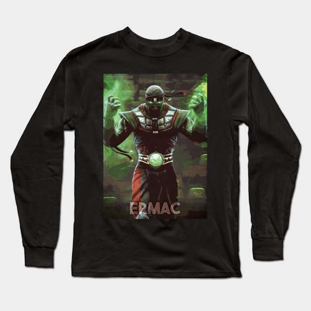 Ermac Long Sleeve T-Shirt by Durro